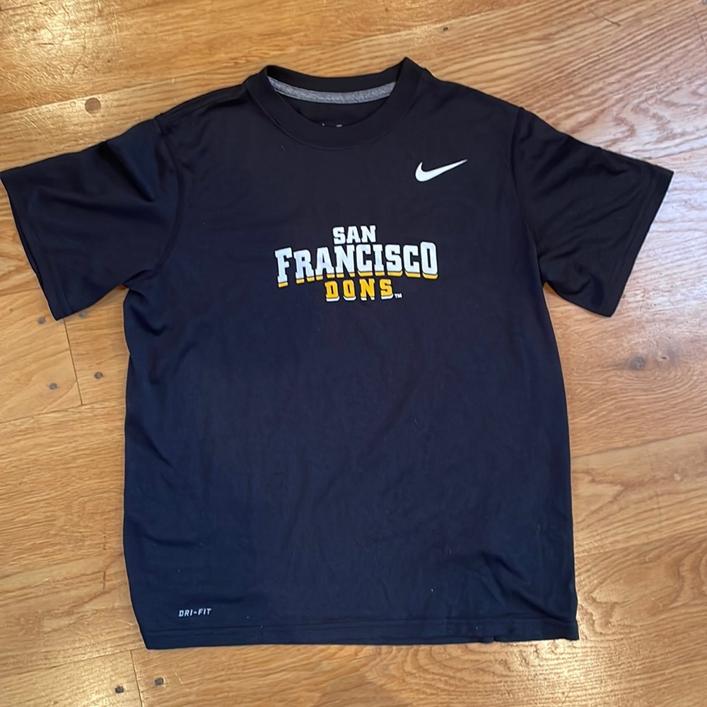 San Francisco Dons Nike dri-fit shirt sleeve T-shirt, youth M